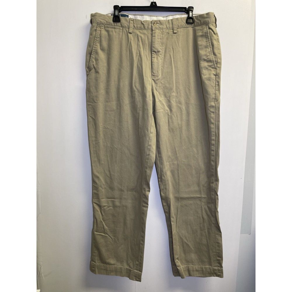 Polo Ralph Lauren Pants Men's 38X31 Chino Preston‎ Pant Tan Twill Straight Leg